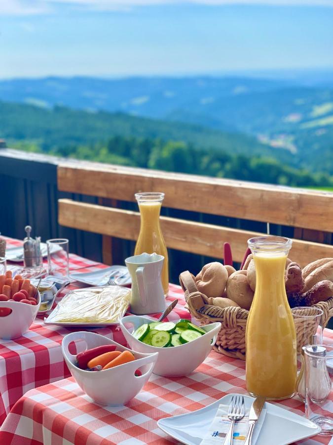 Gasthaus 3-Laenderblick Mönichkirchen Eksteriør billede